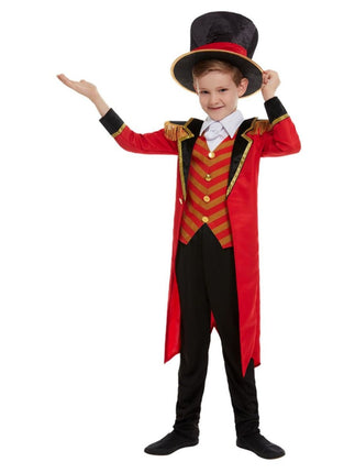 Feestbazaar Ringmaster Circus kostuum jongen