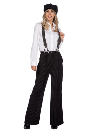 Feestbazaar Roaring 20's Krijtstreep Broek Premium