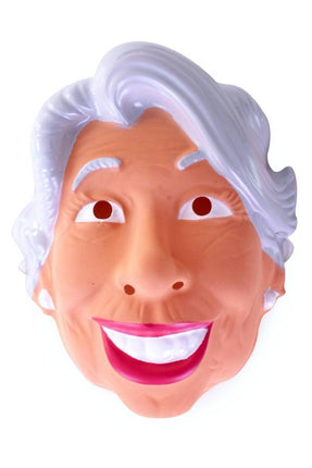Feestbazaar Sarah 50 jaar masker plastic