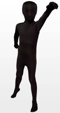 Feestbazaar Second Skin Suit kind zwart