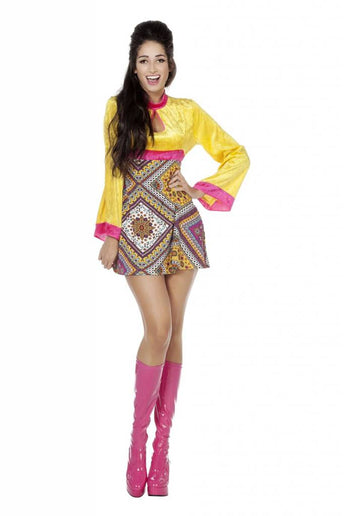 Feestbazaar Sexy kort Hippiejurkje