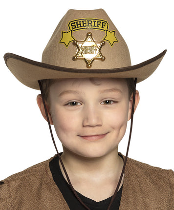 Feestbazaar Sheriff Hoed Kind