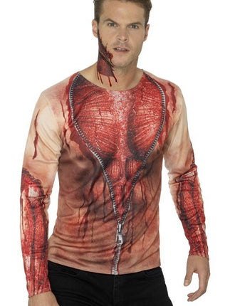 Feestbazaar Shirt bloederige print