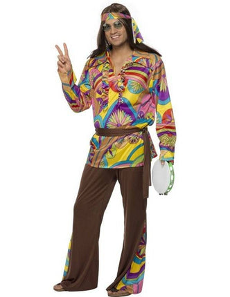 Feestbazaar Sixties Hippie kostuum man