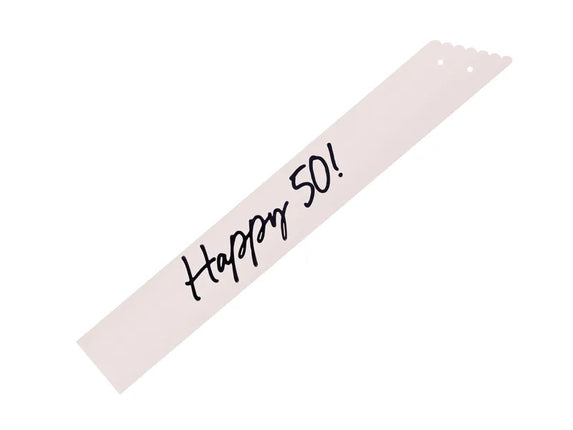 Feestbazaar Sjerp Happy 50 Creme