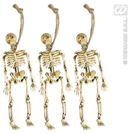 Feestbazaar Skeletjes 15cm (3st)