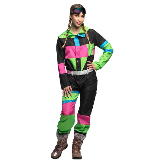 Feestbazaar Skipak 80's Babe Zwart Neon