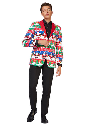 Feestbazaar Snazzy Santa blazer heren luxe