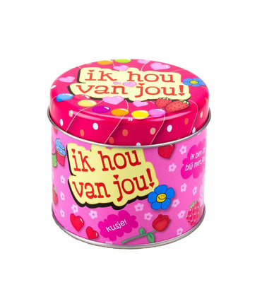 Feestbazaar Snoepblik Ik Hou Van Jou