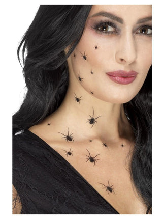 Feestbazaar Spinnen Tattoo stickers