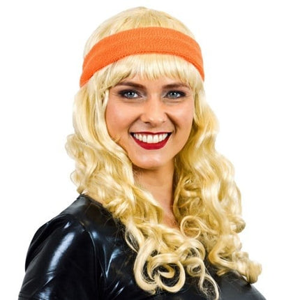 Feestbazaar Sportieve Hoofdband Oranje