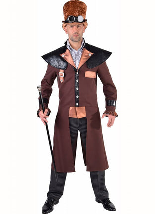 Feestbazaar Steampunk outfit man luxe