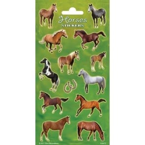 Feestbazaar Stickervel Paarden Set Pony