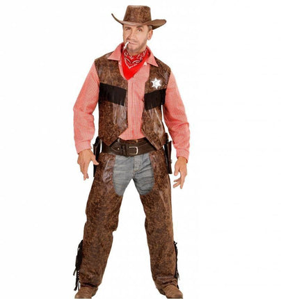 Feestbazaar Stoer Cowboy pak mannen