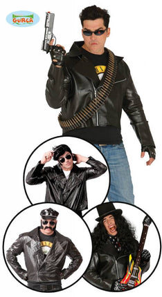 Feestbazaar Stoere biker jas