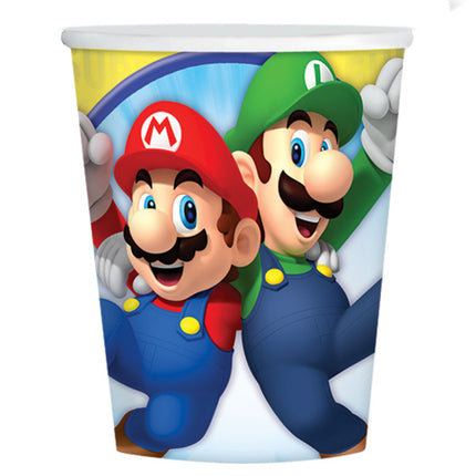 Feestbazaar Super Mario Drinkbekers (8st)