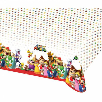 Feestbazaar Super Mario Tafelkleed 180x120cm