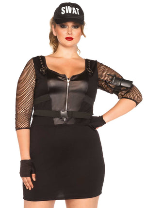 Feestbazaar Swat Jurk Plus Size Luxe