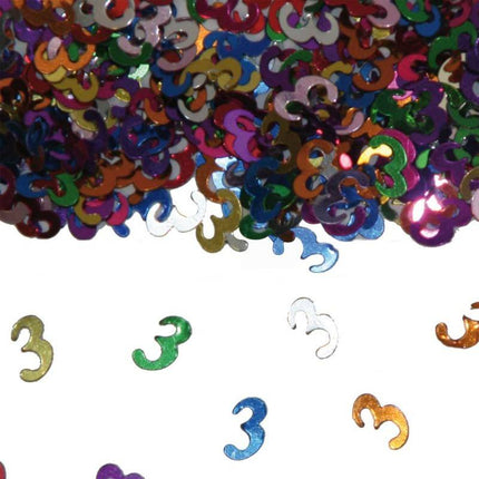 Feestbazaar Tafeldecoratie / sierconfetti nummer 3