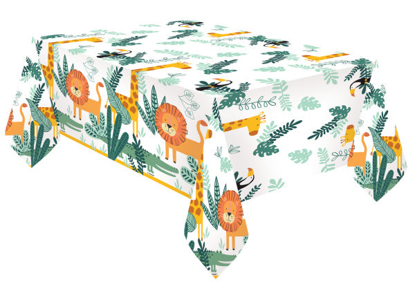 Feestbazaar Tafelkleed 'Get Wild' Jungle (120x180cm)