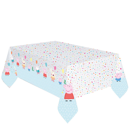 Feestbazaar Tafelkleed Peppa Pig Confetti - 120 x 180cm