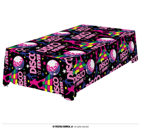Feestbazaar Tafellaken 80's Disco Fever (137x274 cm)