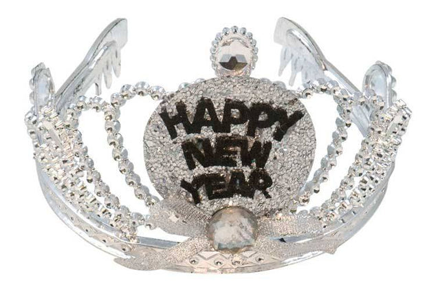 Feestbazaar Tiara Happy New Year met LED