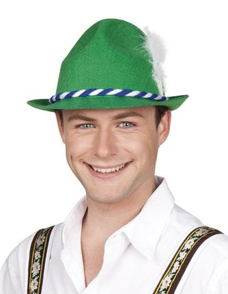 Feestbazaar Tirolerhoed groen Bayern