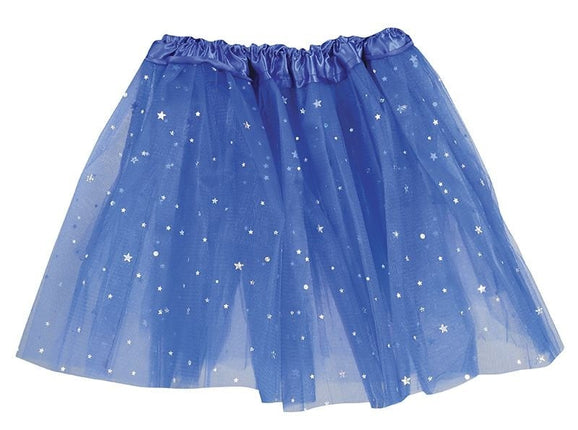 Feestbazaar Tutu Blauw Sterren Kind