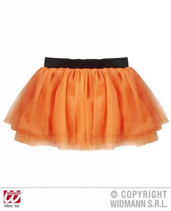 Feestbazaar Tutu neon oranje