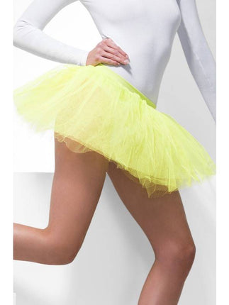 Feestbazaar Tutu onderrok neon geel
