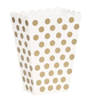 Feestbazaar Uitdeeldoosjes Dots Goud