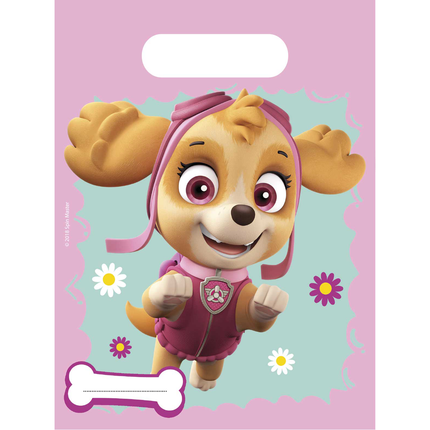 Feestbazaar Uitdeelzakjes Paw Patrol Skye en Everest (6st)