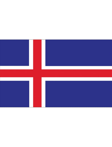 Feestbazaar Vlag IJsland - 90x150 cm