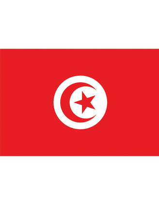 Feestbazaar Vlag Tunesië - 90x150 cm