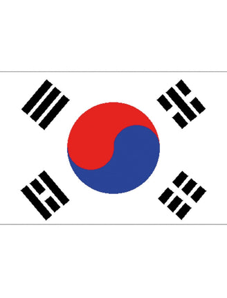 Feestbazaar Vlag Zuid-Korea - 90x150 cm