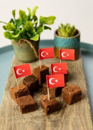 Feestbazaar Vlaggenprikkers Turkije (50st)