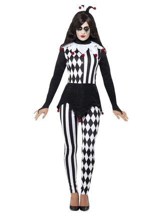 Feestbazaar Vrouwelijke Pierrot kostuum Halloween
