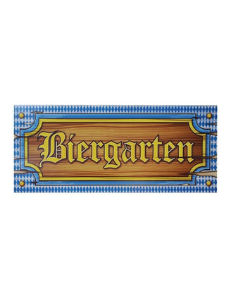 Feestbazaar Wanddecoratie Biergarten Oktoberfest (2st)