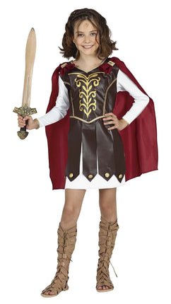 Feestbazaar Warrior Kostuum Met Cape Kind