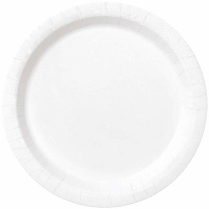 Feestbazaar Witte borden 23cm (16st)