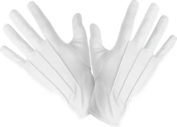 Feestbazaar Witte handschoenen