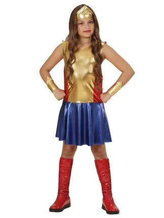 Feestbazaar Wonder Woman meisjes kostuum