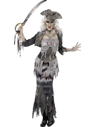 Feestbazaar Zombie Piratenvrouw outfit