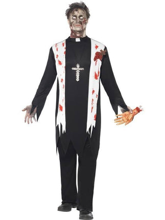 Feestbazaar Zombie Priester pak