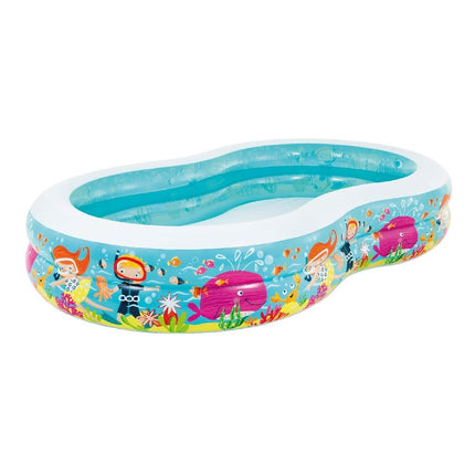 Feestbazaar Zwembad Intex Snorkelfun (262x160x46)