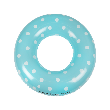 Feestbazaar Zwemband Blauw met Witte stippen (90cm)