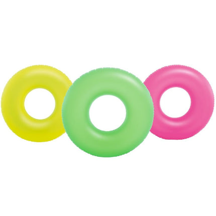 Feestbazaar Zwemring Neon Frost 91cm Intex