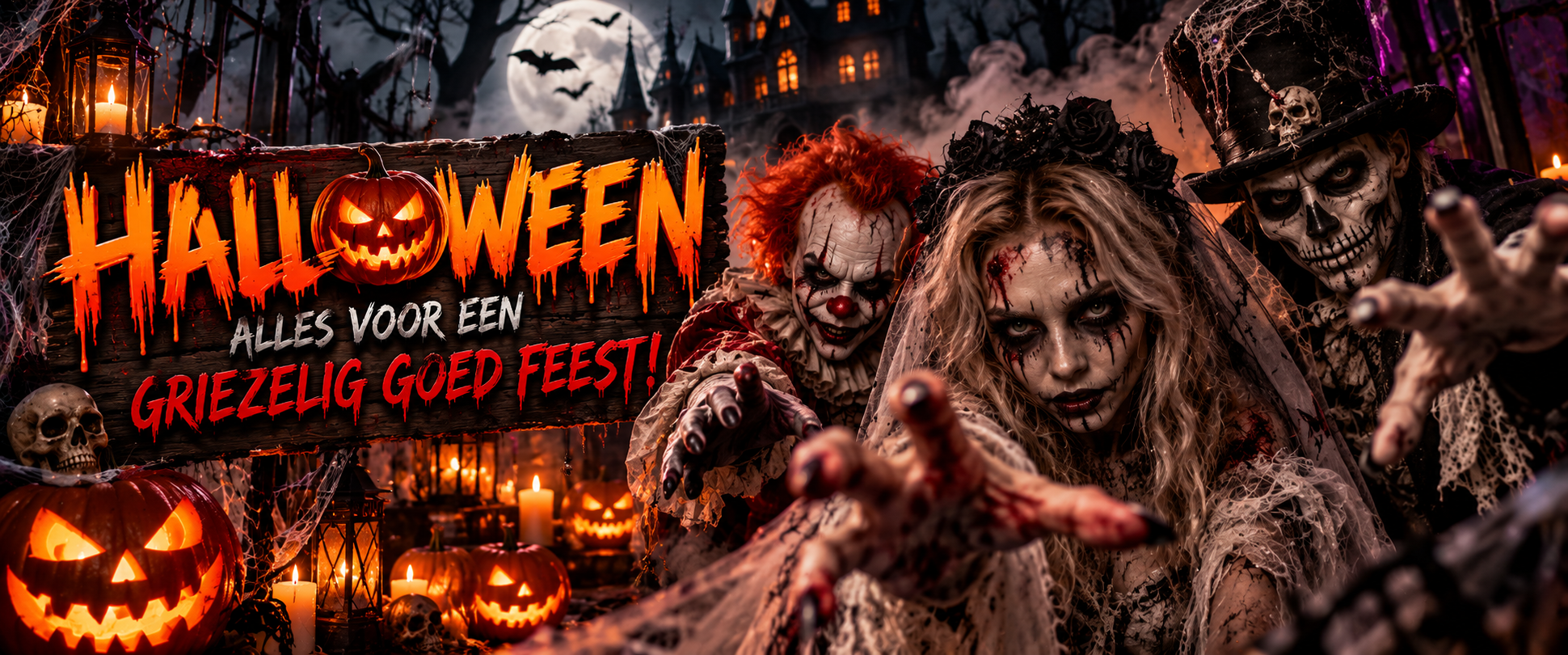 Halloweenfeest organiseren? 10 tips voor de ultieme Halloween Party!