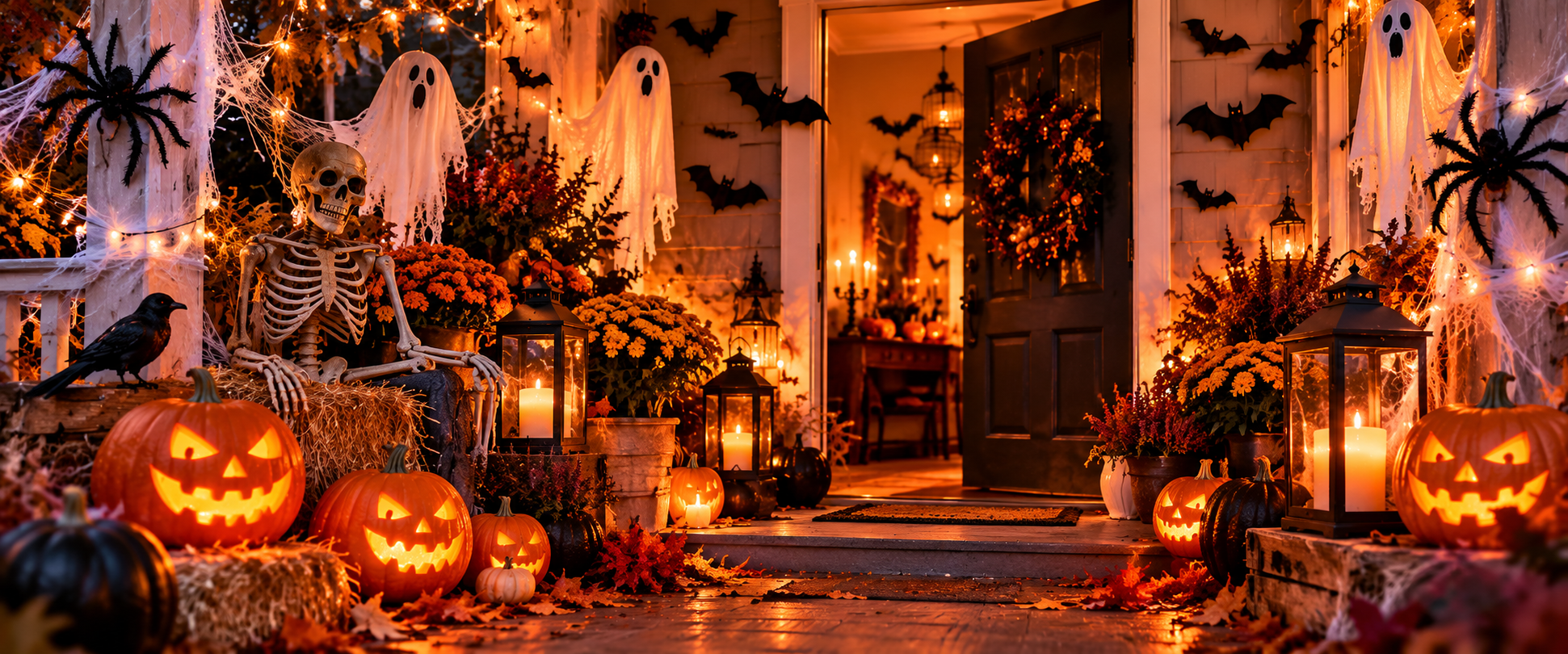 Halloween versiering ideeën: Zo maak je jouw huis écht griezelig